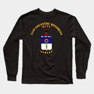 COA - 21st Infantry Regiment Long Sleeve T-Shirt